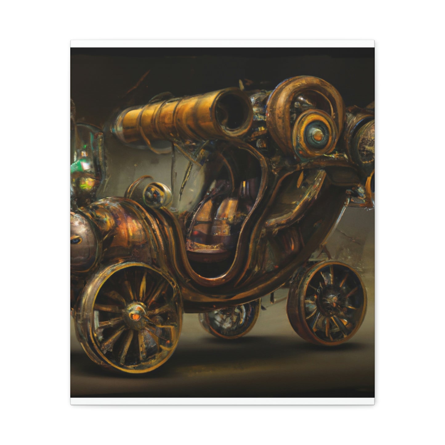 Steampunk Motorcar - Canvas