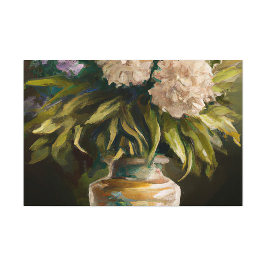 Elegant Flower Beauty. - Canvas