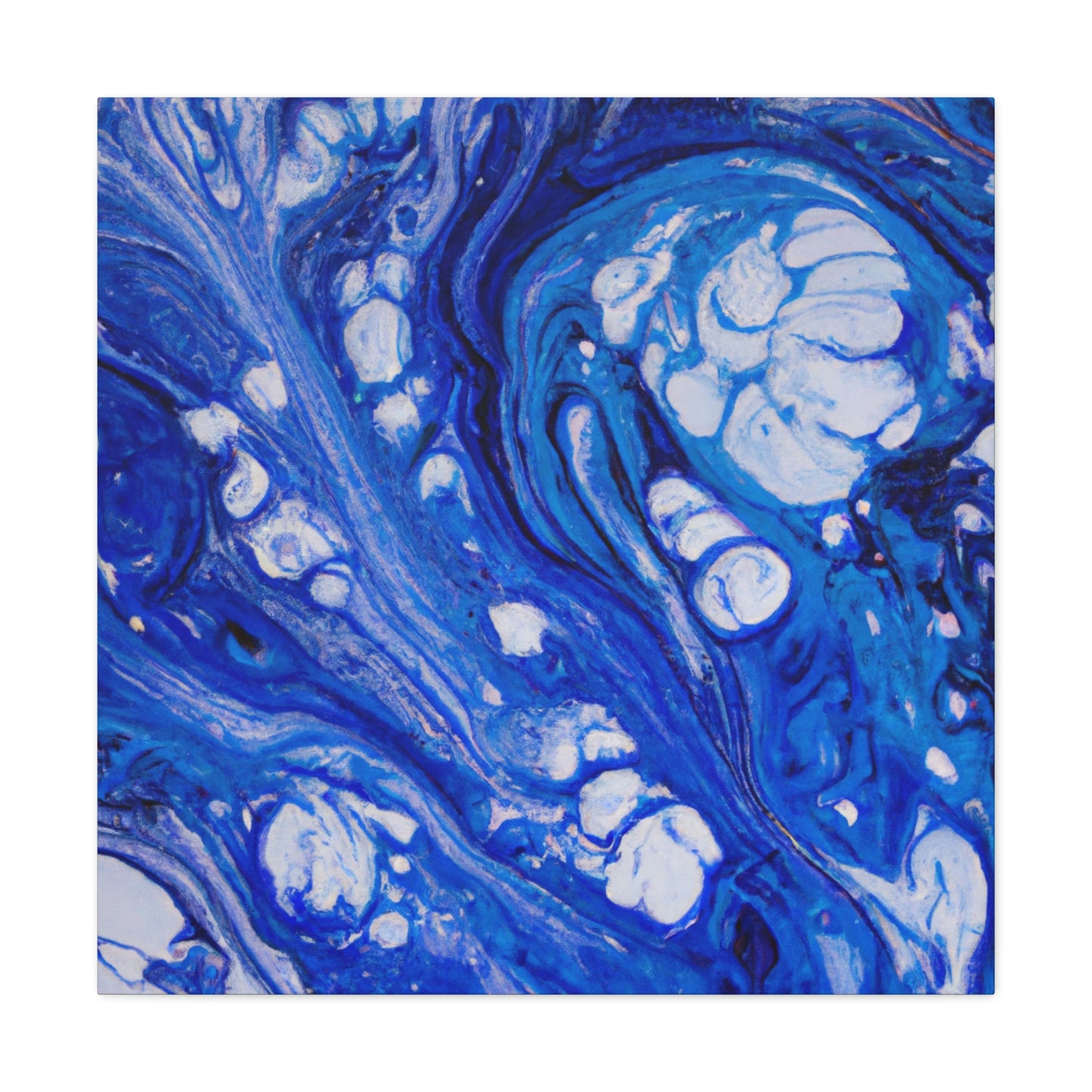 Blue Oasis. - Canvas