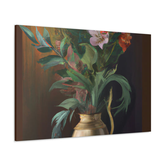 Floral Splendor Dream - Canvas