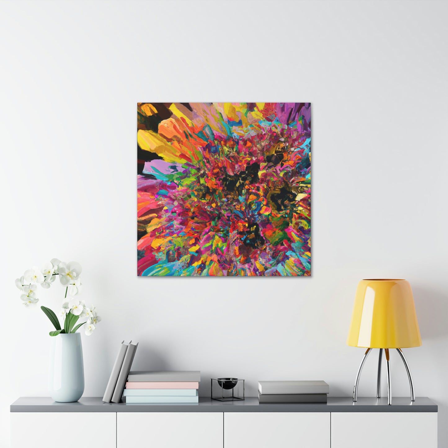 "Psychedelic Blossom" - Canvas