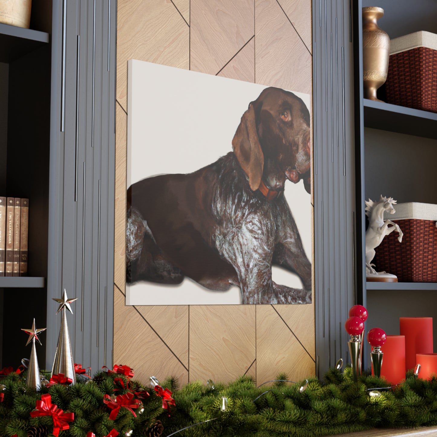 Dog Pointer Splendour - Canvas