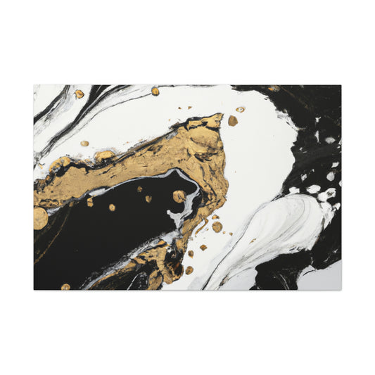Opulent Splatter Luxe - Canvas