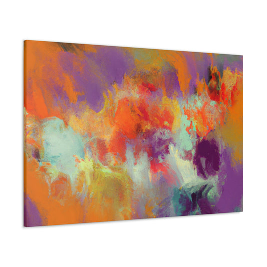 Coral Sparkle. - Canvas