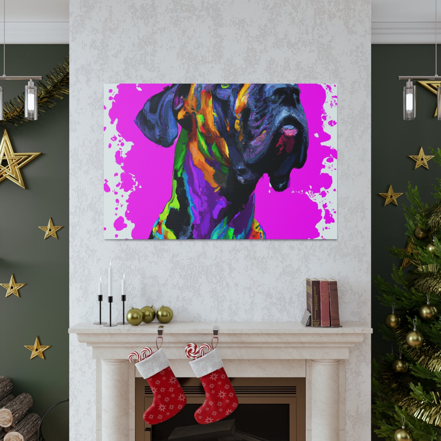 Vivid Dane Dream - Canvas