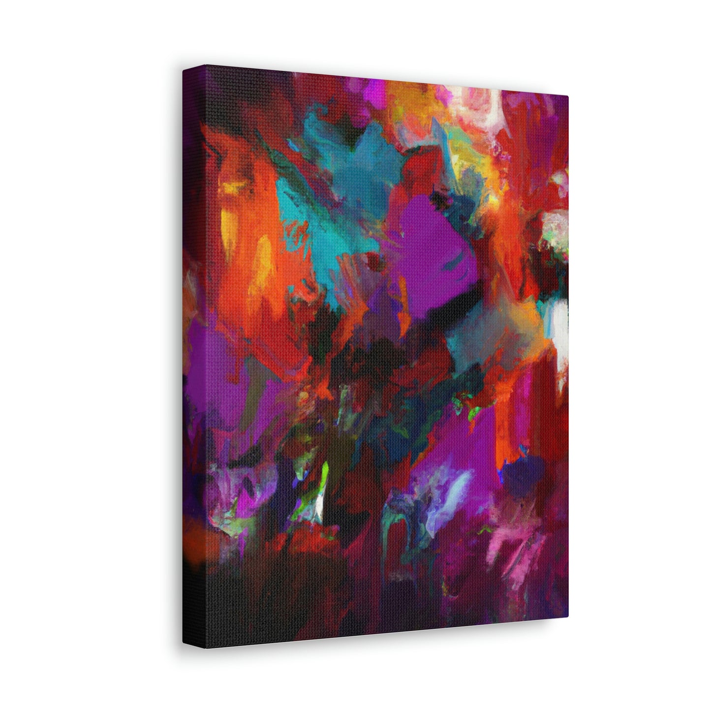 "Color Cascade" - Canvas