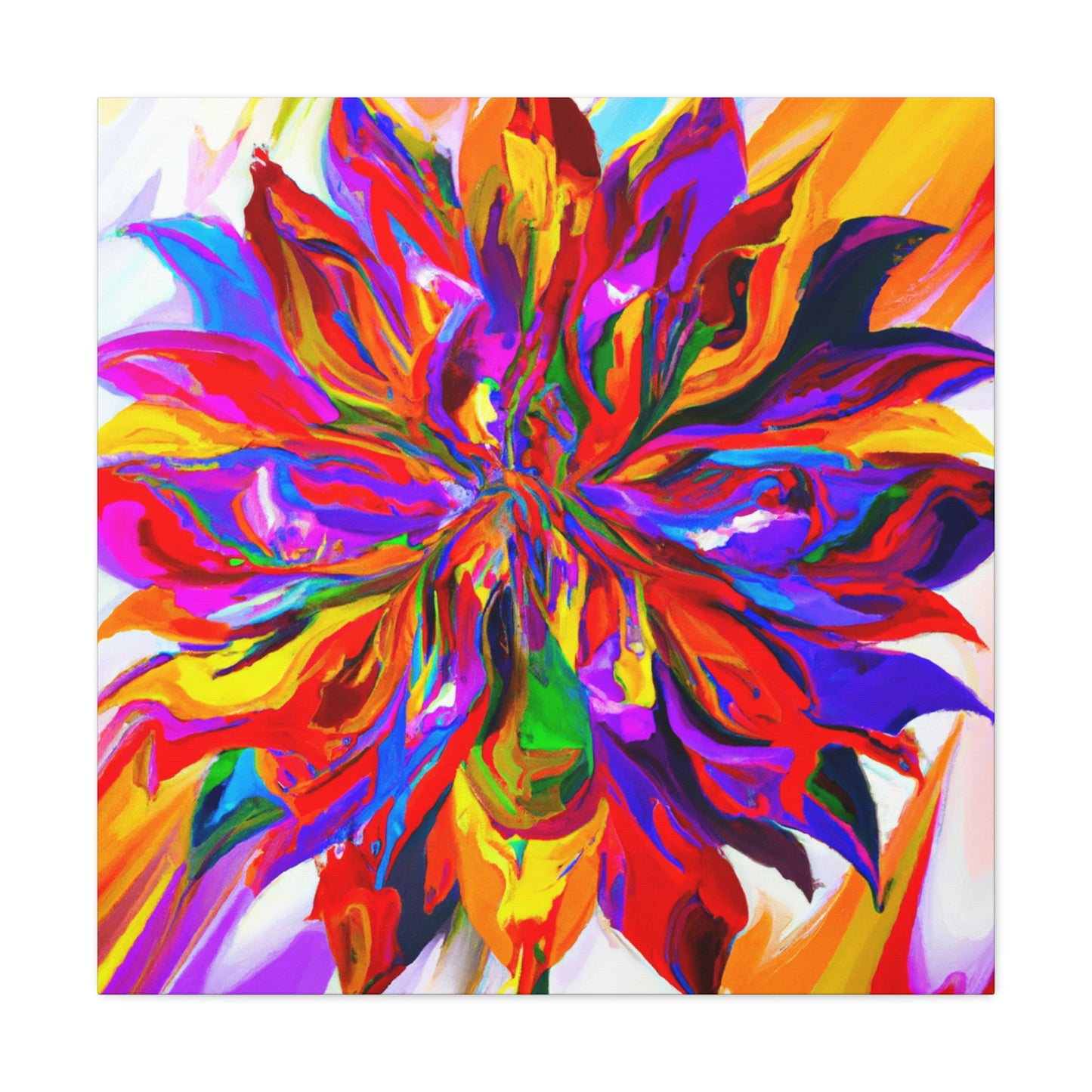 Vibrant Blooms - Canvas