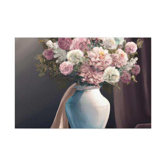 "Fragile Floral Beauty". - Canvas