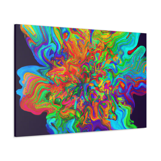 "Vivid Bloom" - Canvas