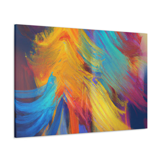 Colorful Brush Cords. - Canvas