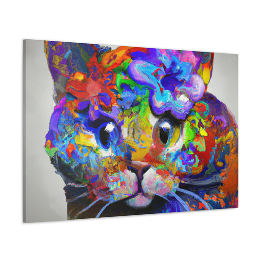 Dreamy Feline - Canvas