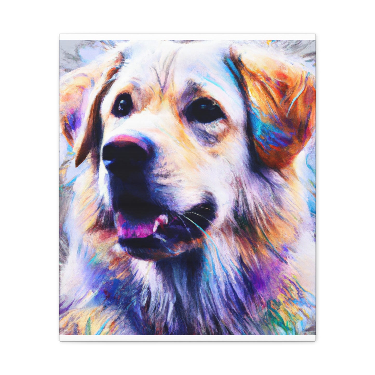"Canine Elegance" - Canvas