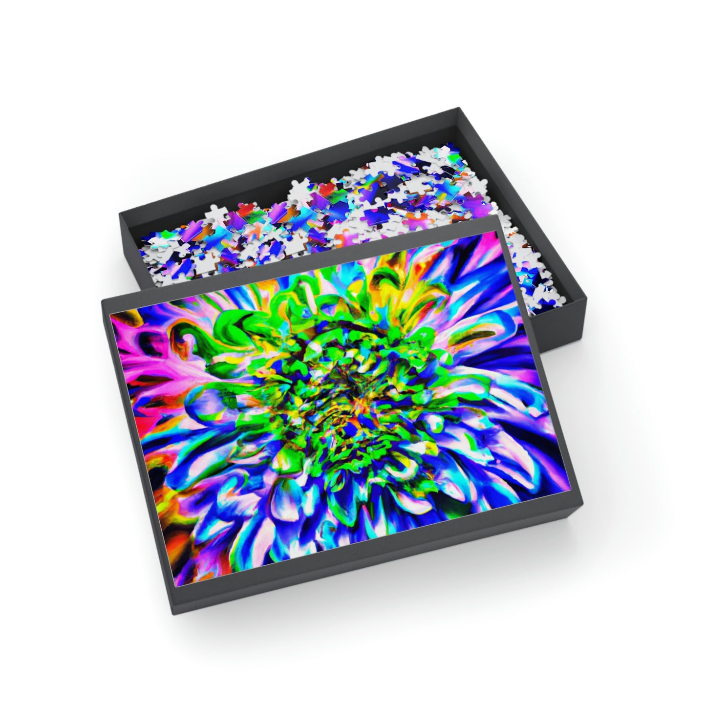 "Psychedelic Petals"- Puzzle
