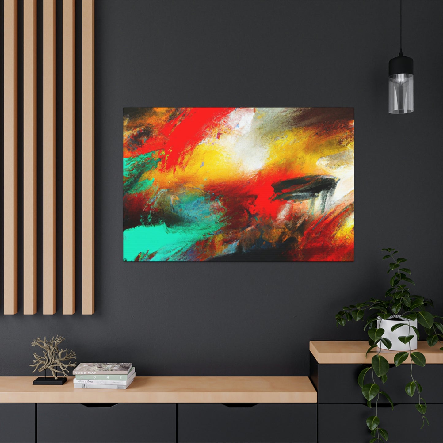 "Hue Haven" - Canvas