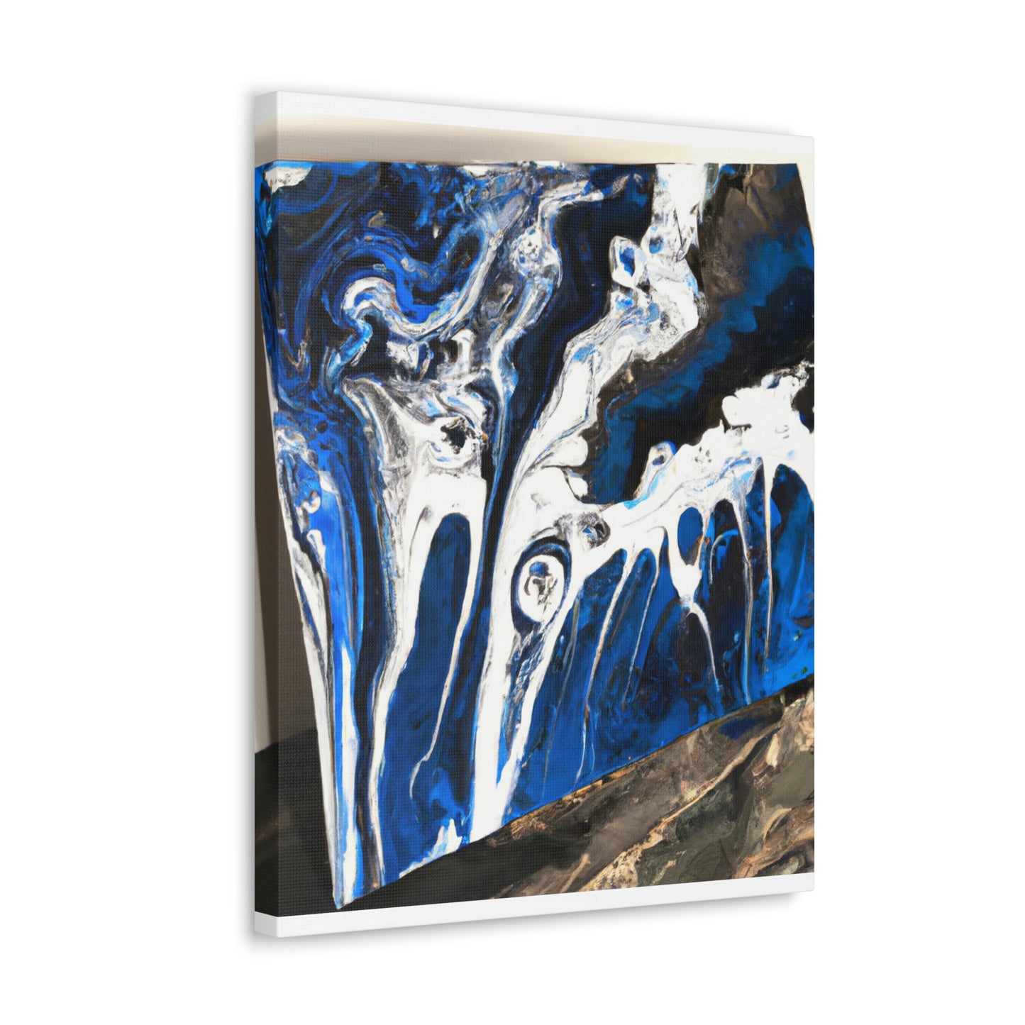 Blue Brilliance. - Canvas