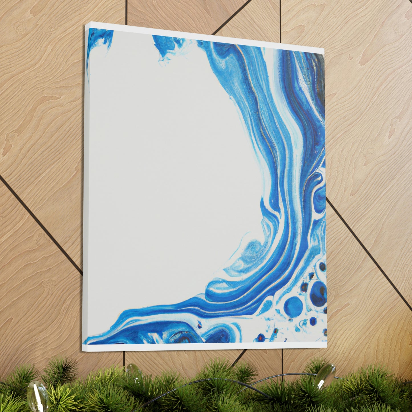 "Blue Bliss" - Canvas
