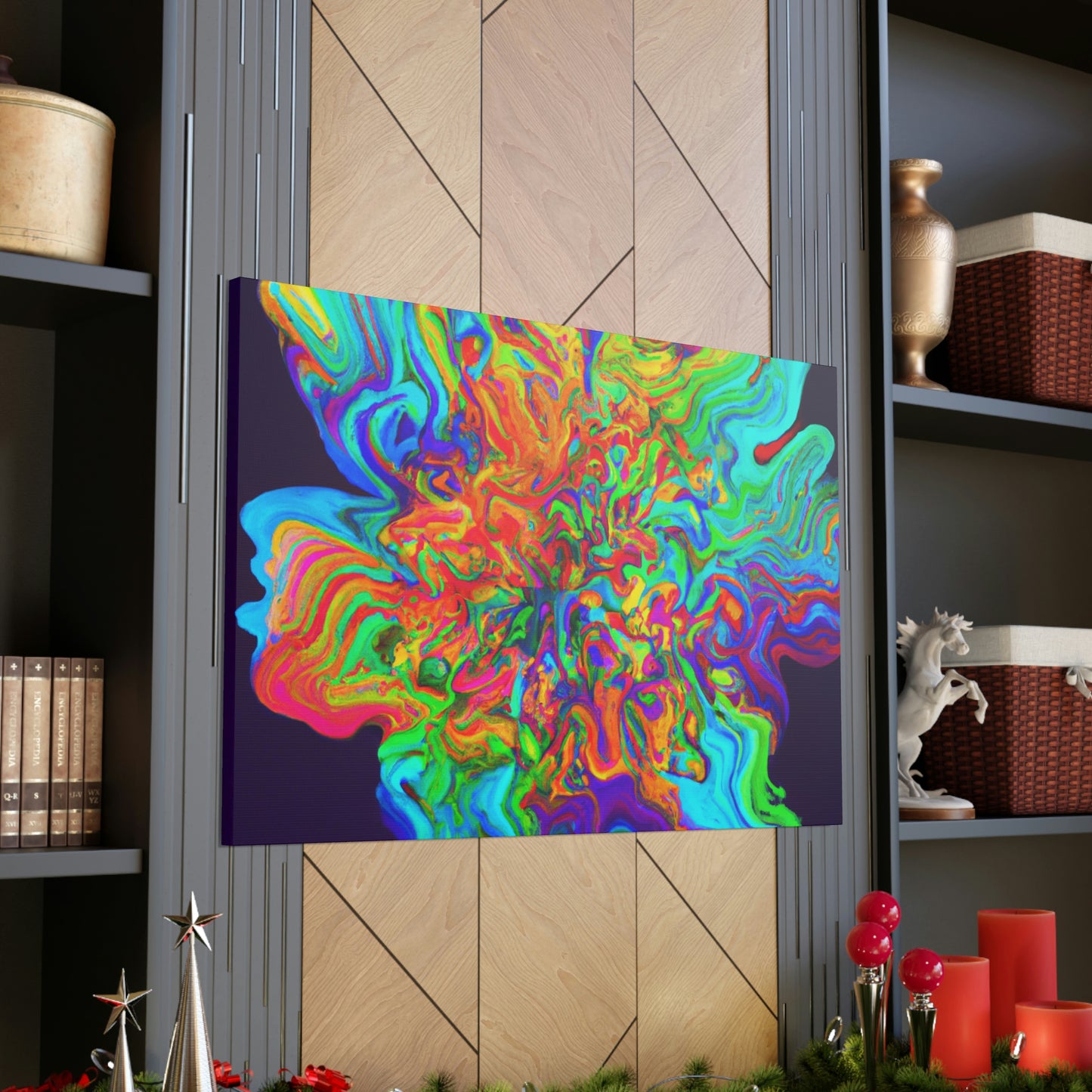 "Vivid Bloom" - Canvas