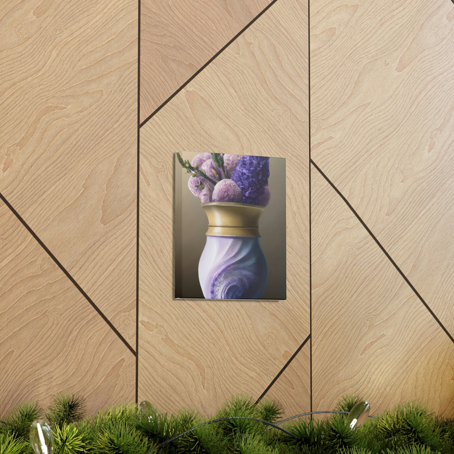 "Blossoms in Detail". - Canvas