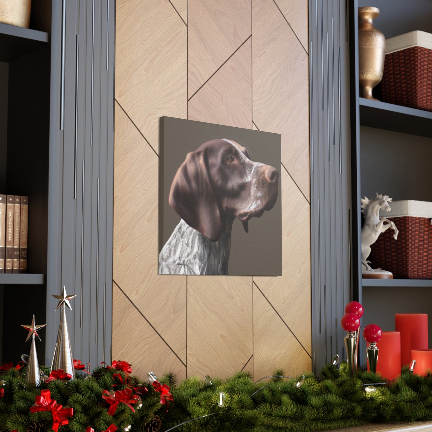 Pointer Perfection. - Canvas
