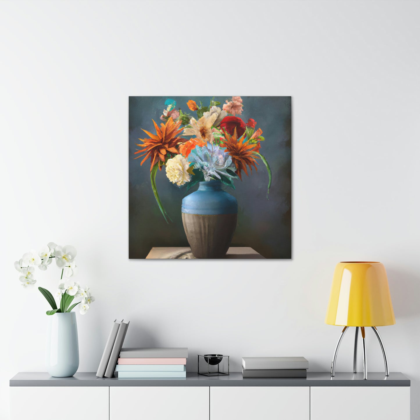 Joyous Floral Lush - Canvas