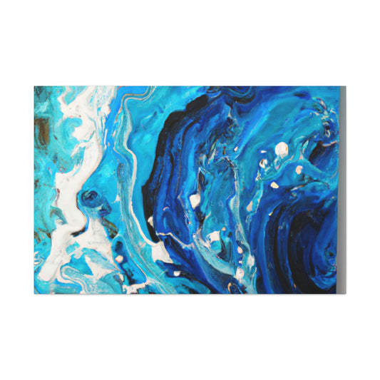 Aqua Abyss - Canvas