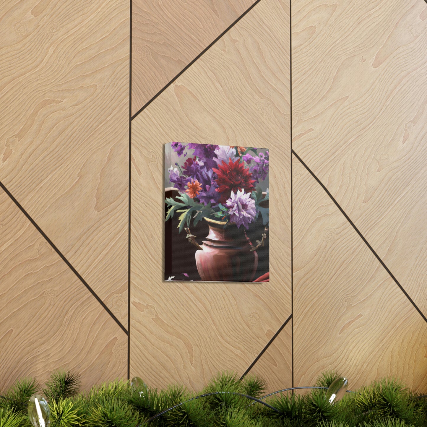 Floral Splendor Dream. - Canvas