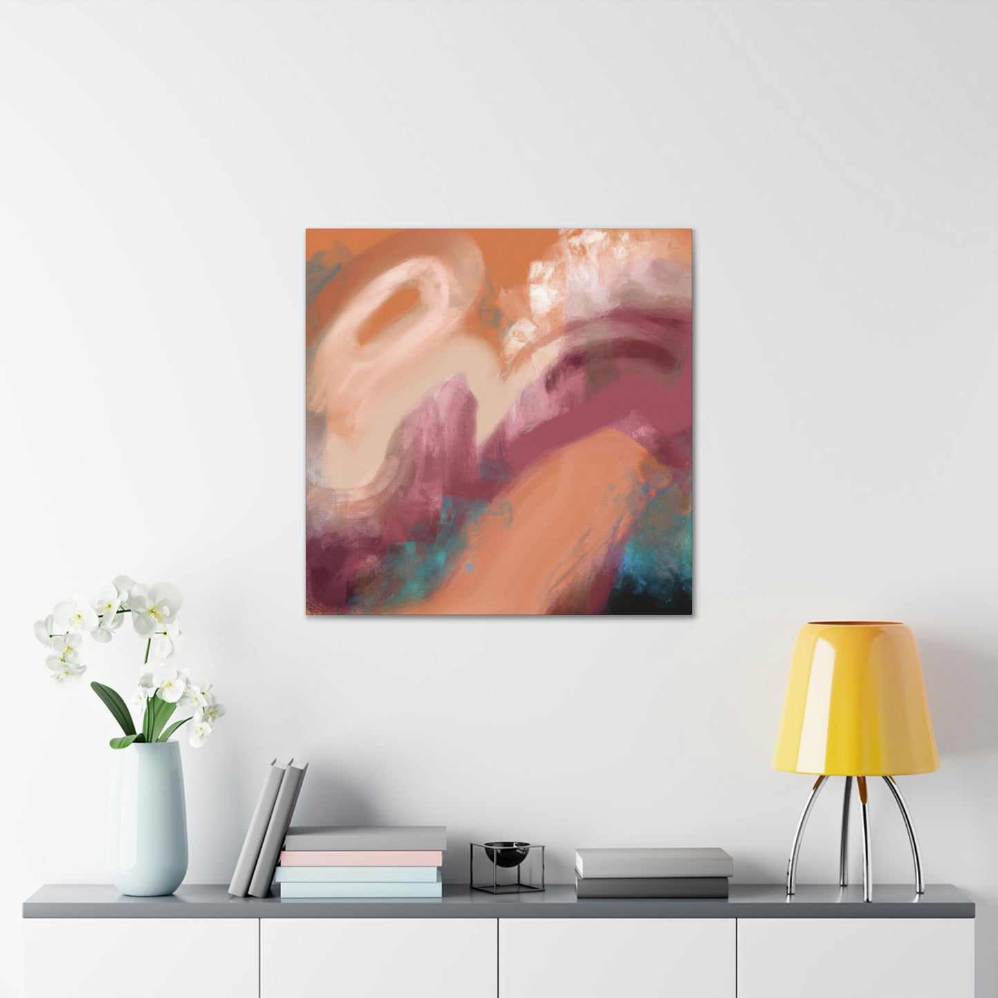 "Vibrant Glow" - Canvas