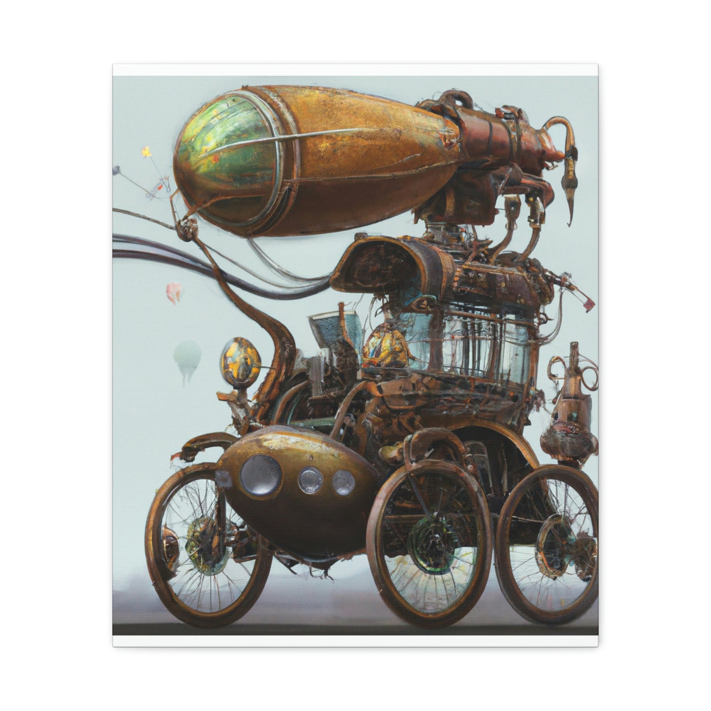Steampunk Chariot - Canvas