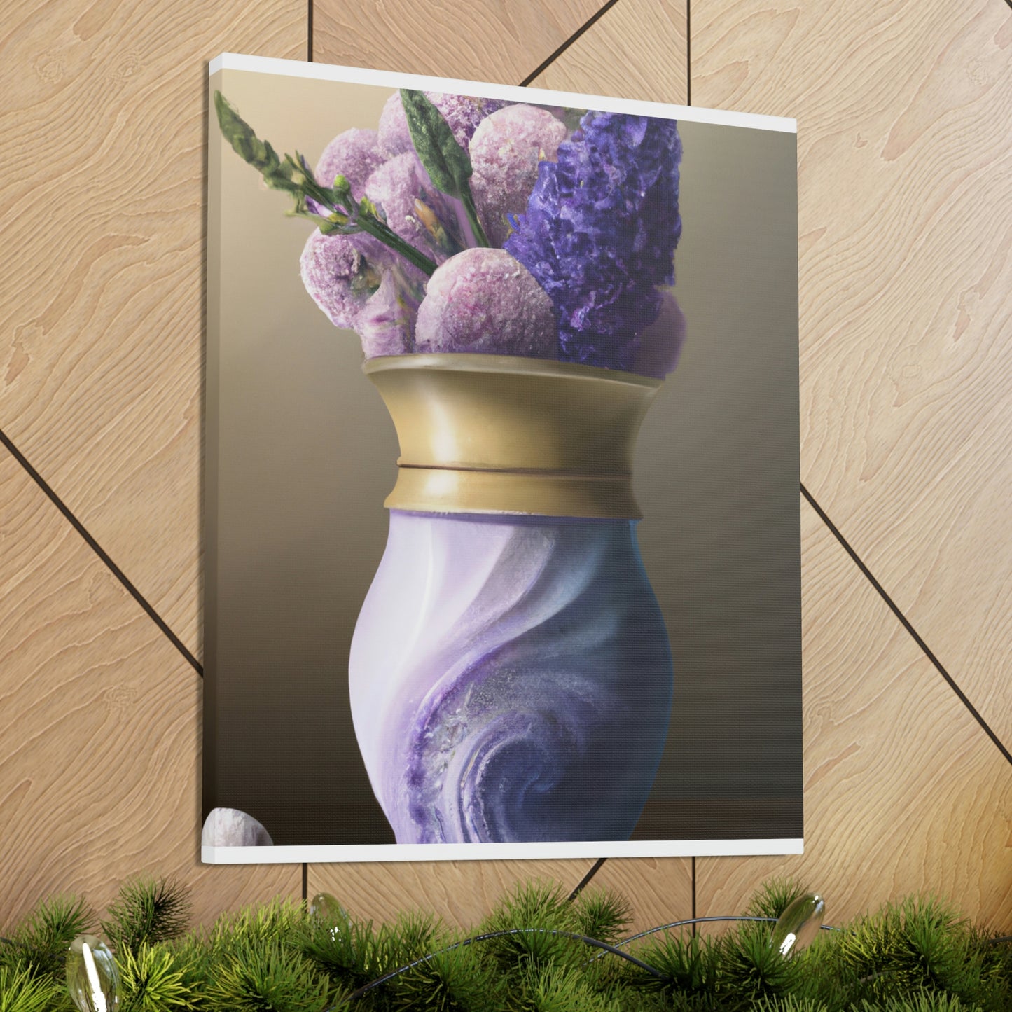 "Blossoms in Detail". - Canvas
