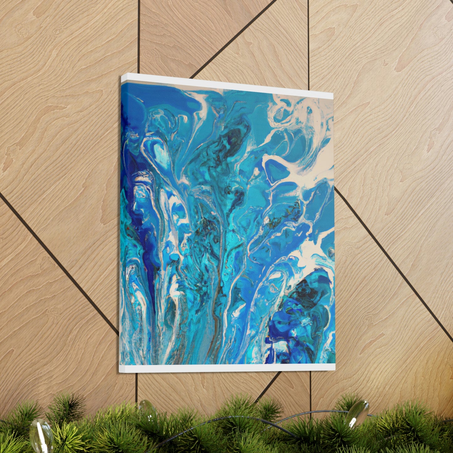 Blue Bliss. - Canvas