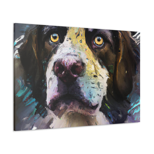Dogful Vibrancy - Canvas