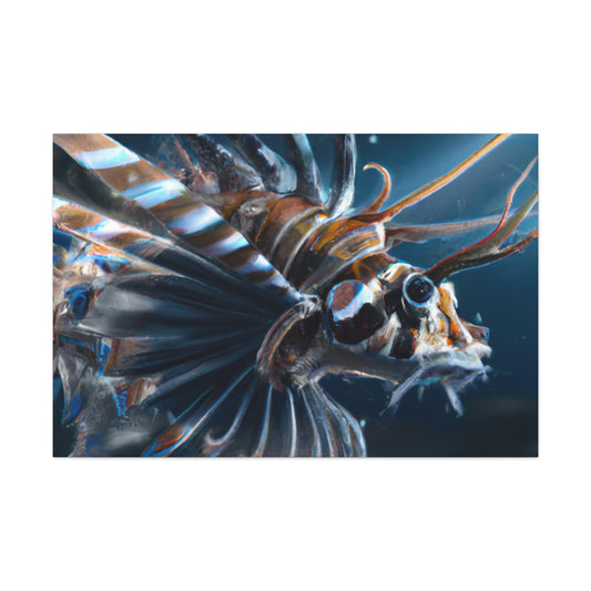 Aquatic Abundance. - Canvas