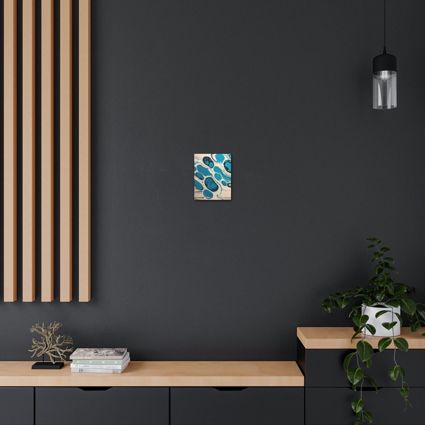 "Aqua Flow" - Canvas