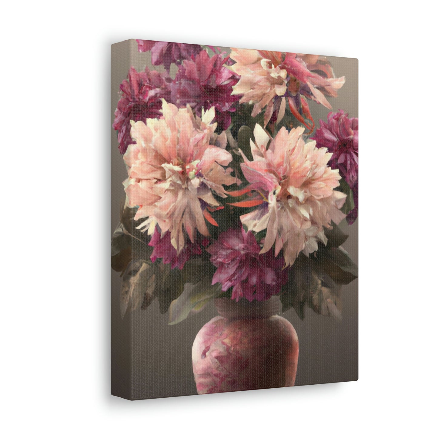 "Floral Finesse Art" - Canvas