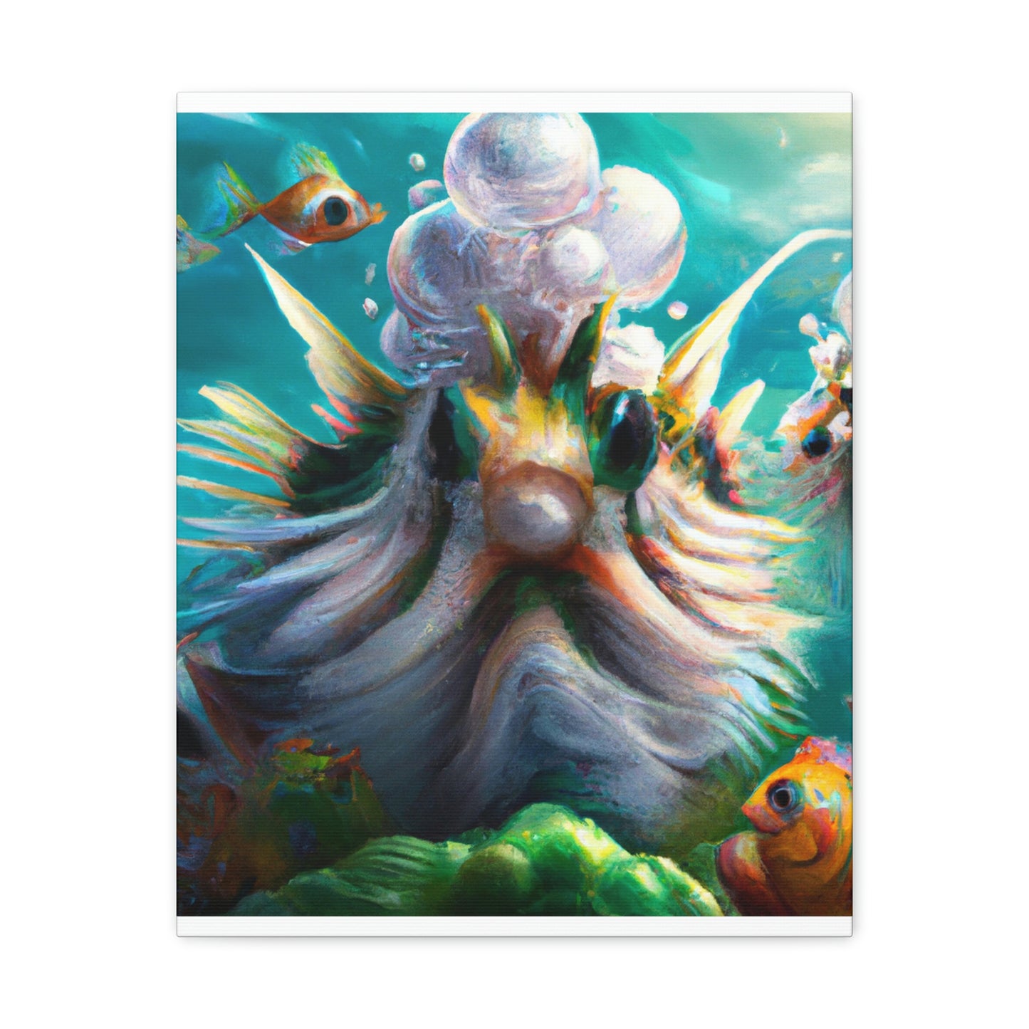 Ocean Vibrance. - Canvas