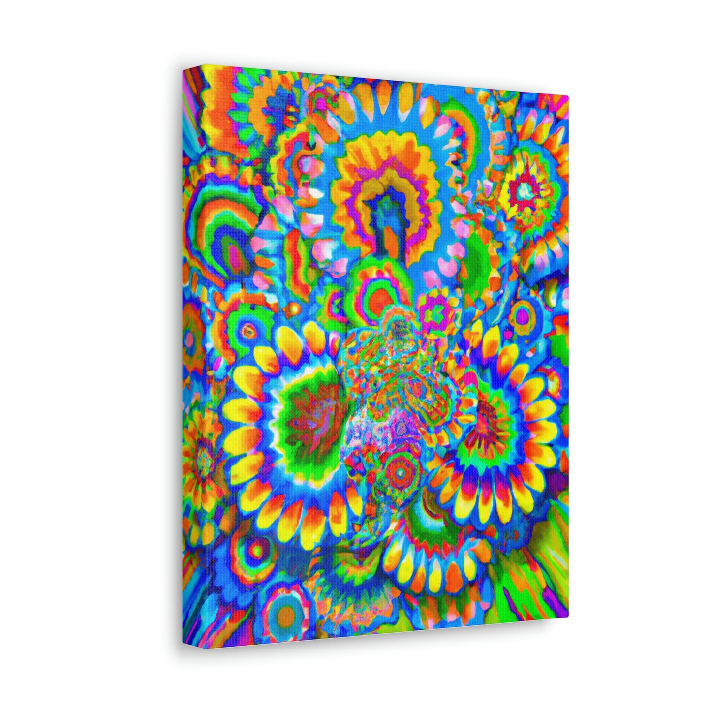 "Trippy Bloom" - Canvas