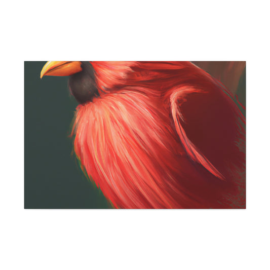 Redbird Sketch. - Canvas