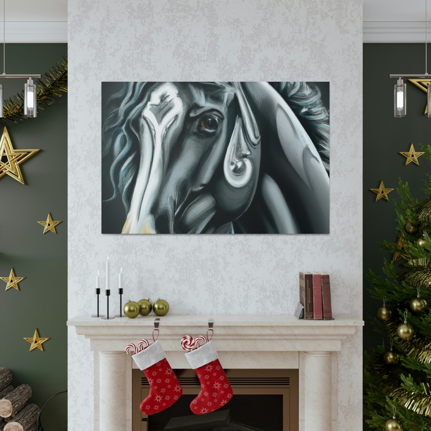 Granite Steed. - Canvas