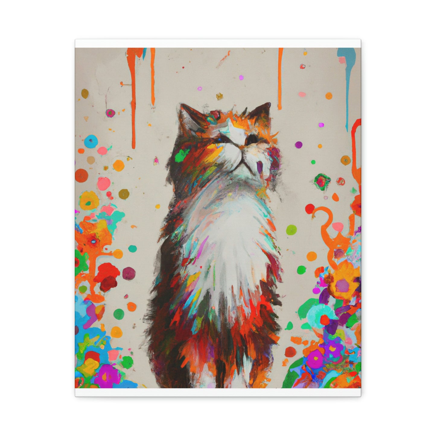 Mew Blooms - Canvas