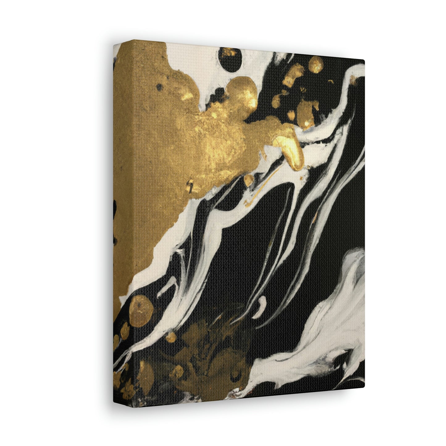 Gilded Mural Bliss - Canvas