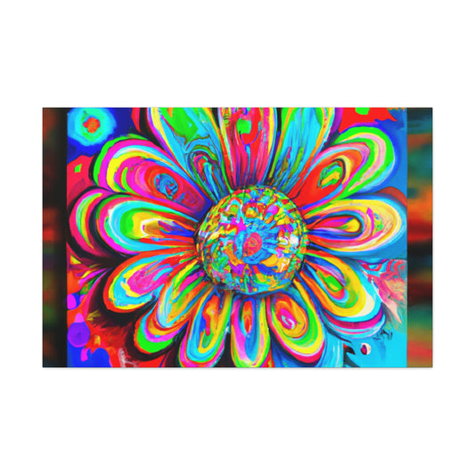 Vivid Bloom. - Canvas