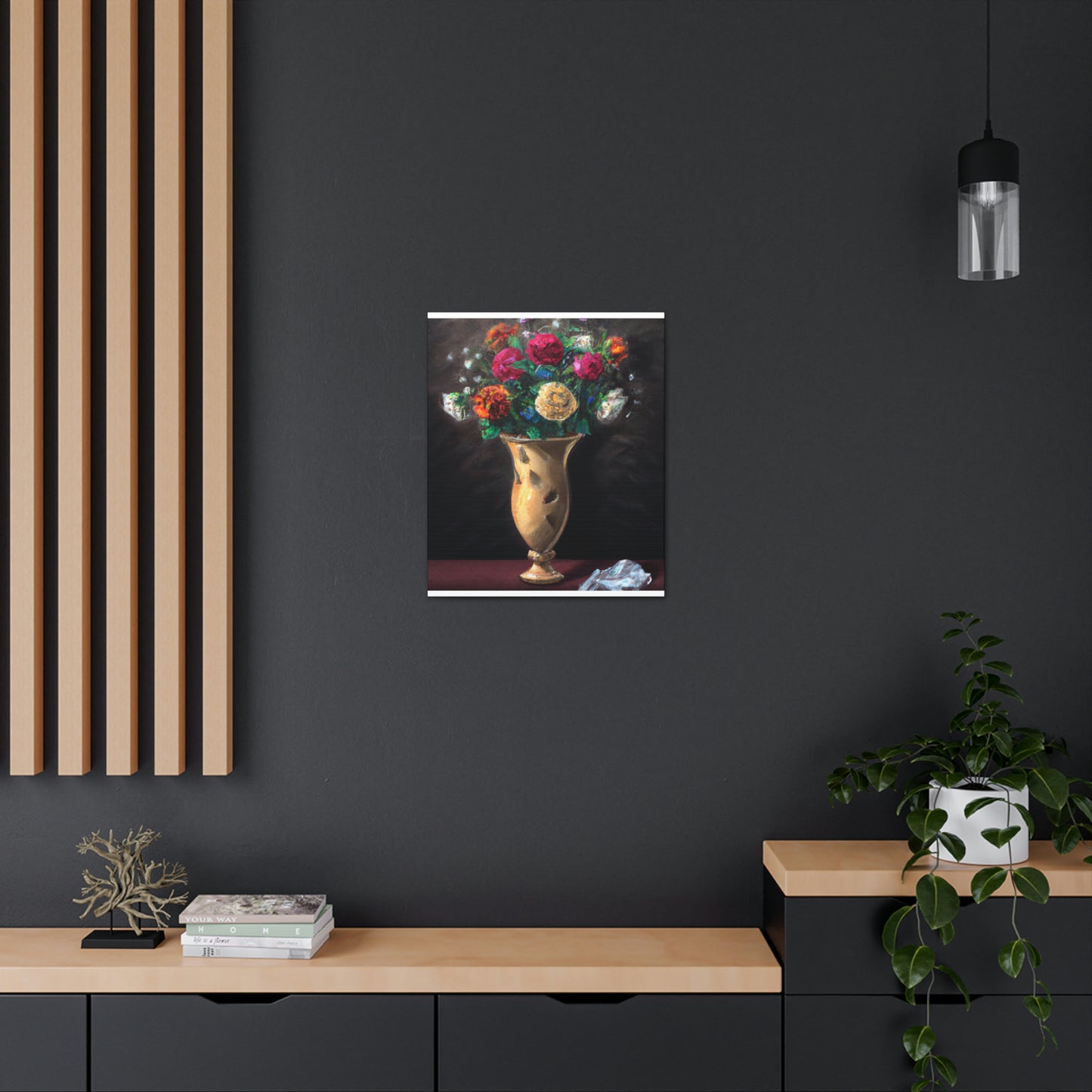 Dreamy Floral Dance - Canvas