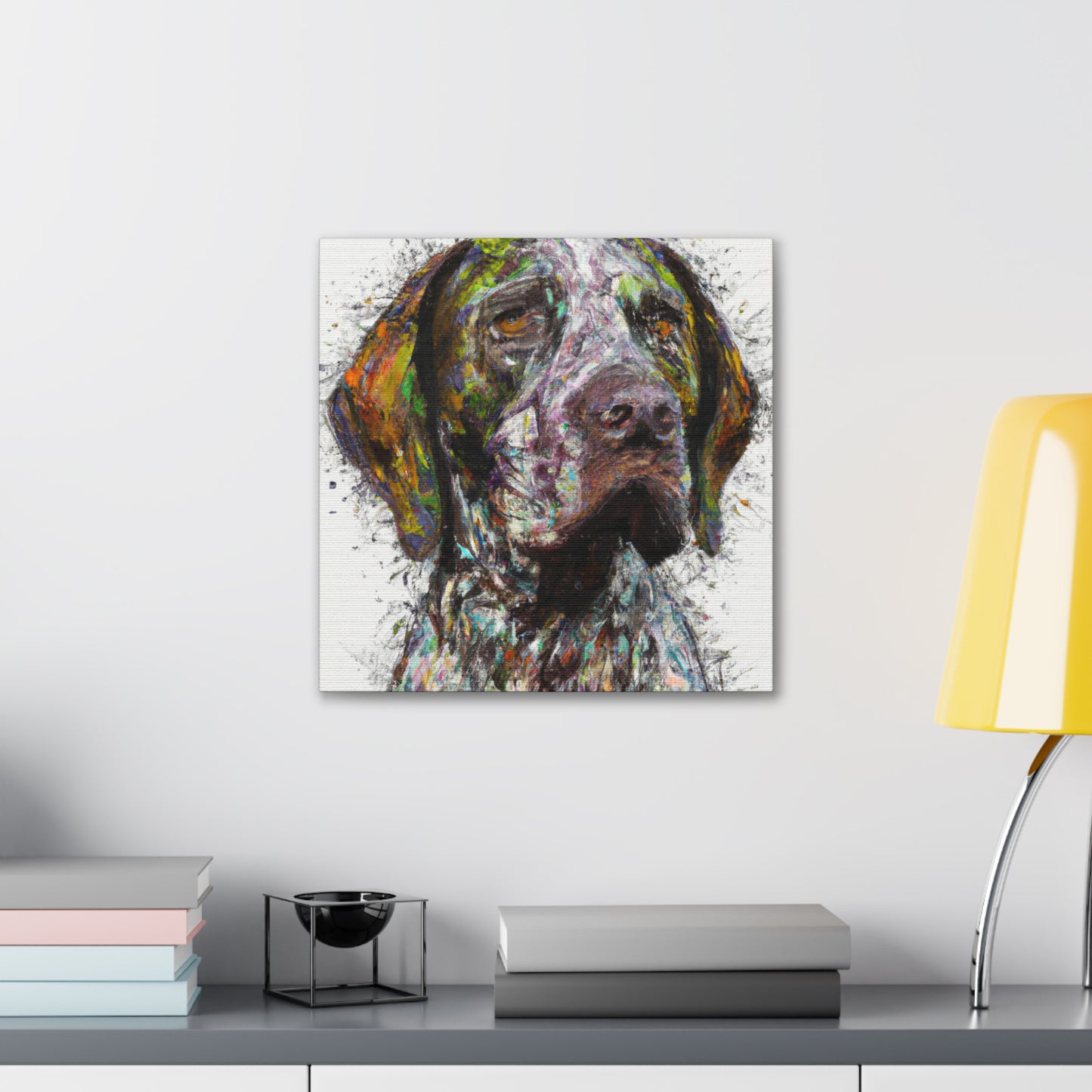 "Painted Pointer" - Canvas