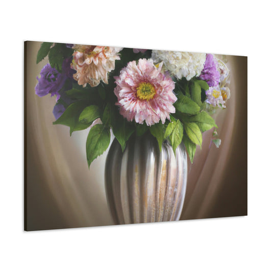 Flower Petal Bliss. - Canvas