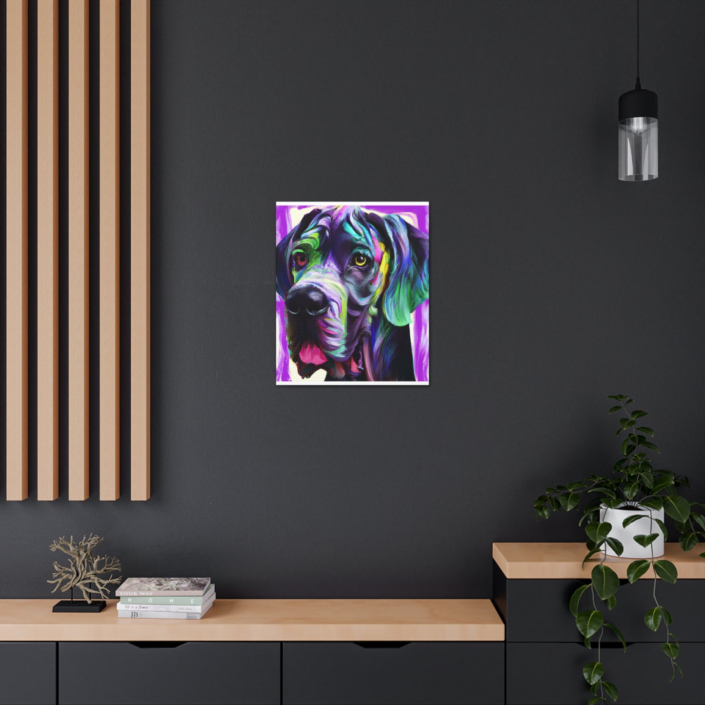 Vibrant Dane Dreams - Canvas