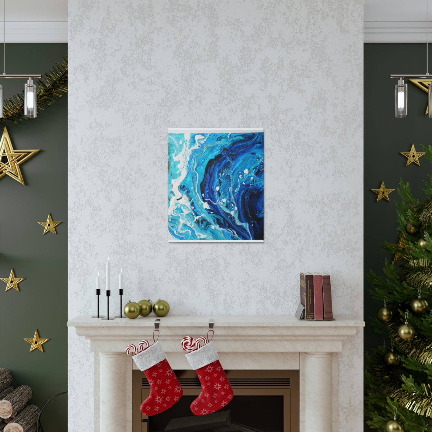 Aqua Abyss - Canvas