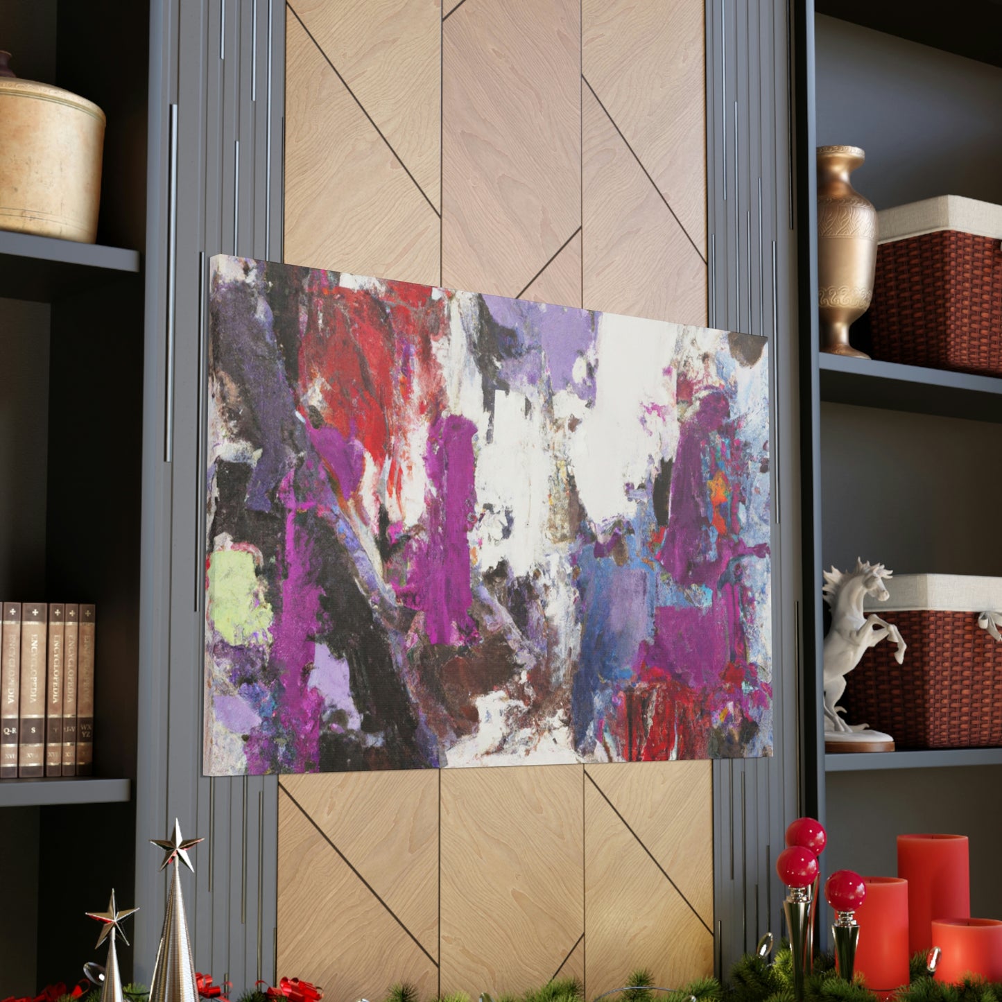 Neon Bloom. - Canvas
