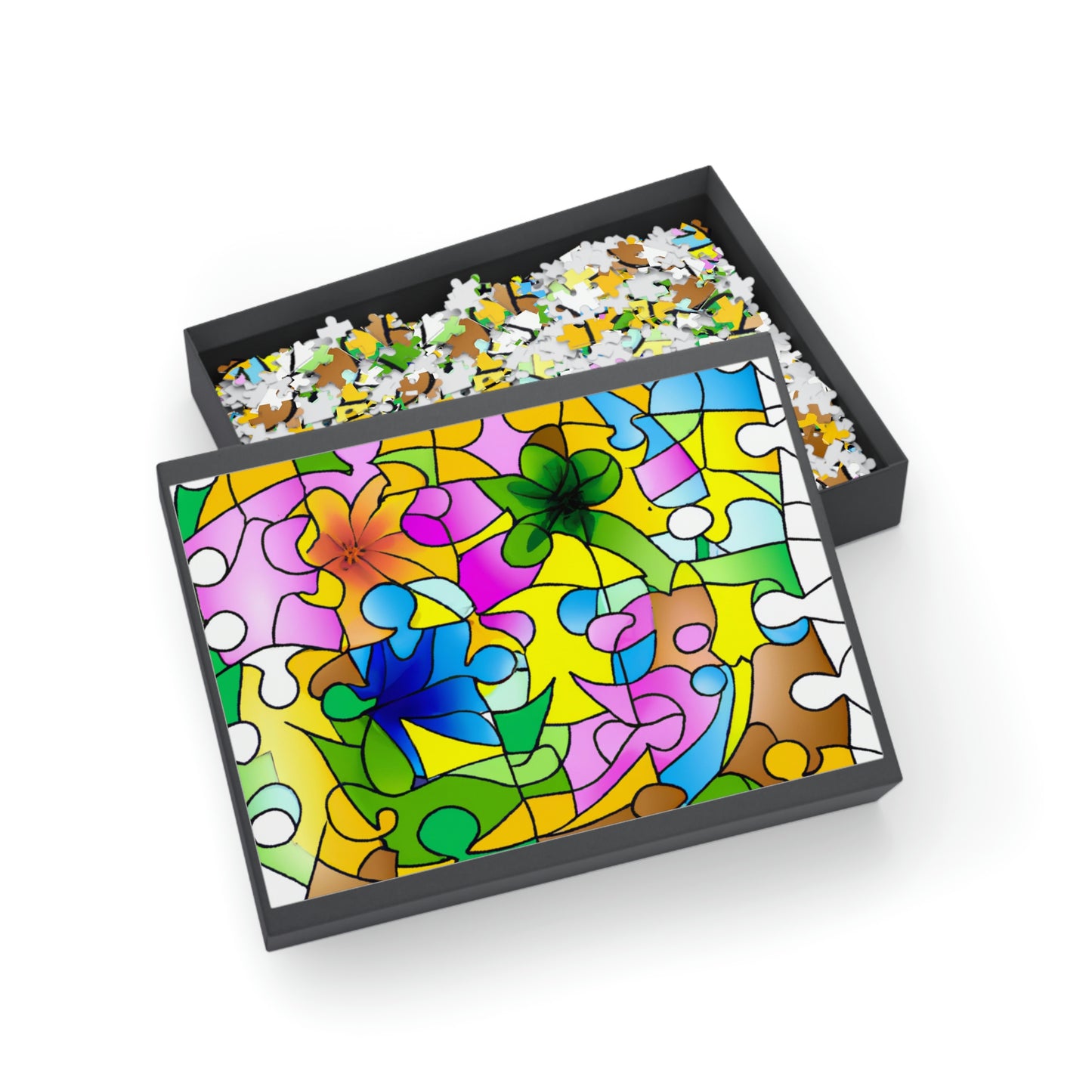 Psychedelic Petalscape.- Puzzle