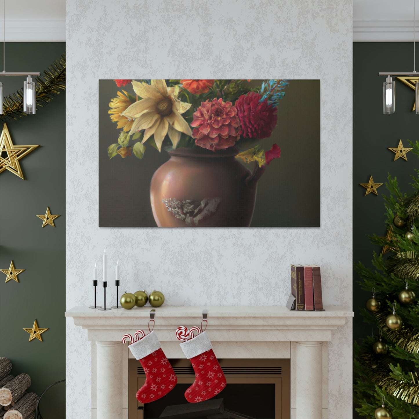 Flowering Brilliance. - Canvas
