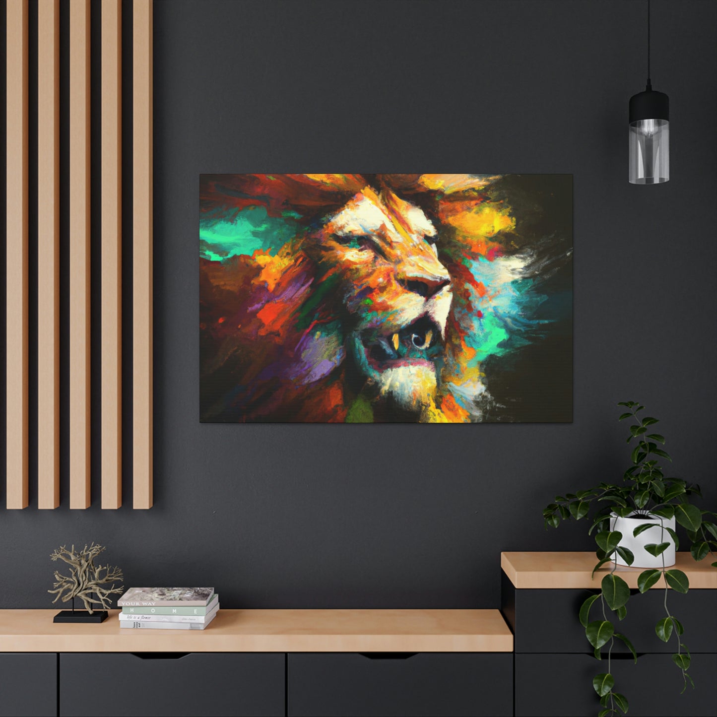 Rainbow Majesty - Canvas